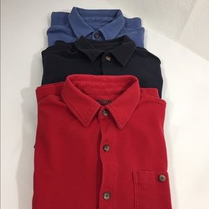 Duluth Trading Bundle of 3 Men’s Shirts Size M